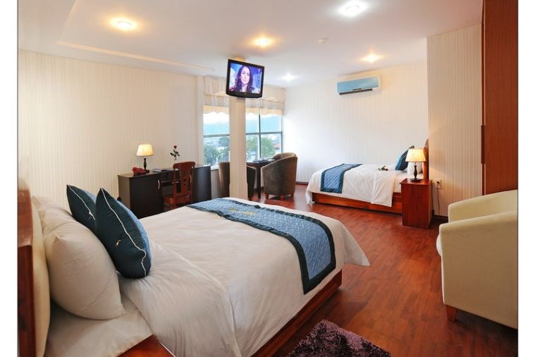 Phòng Deluxe Twin City view